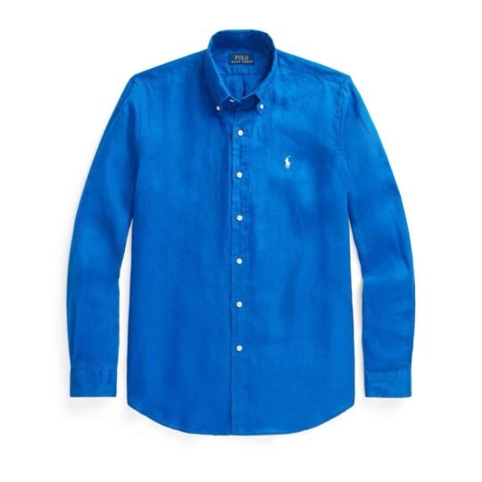 Polo Ralph Linen Shirts — Blue