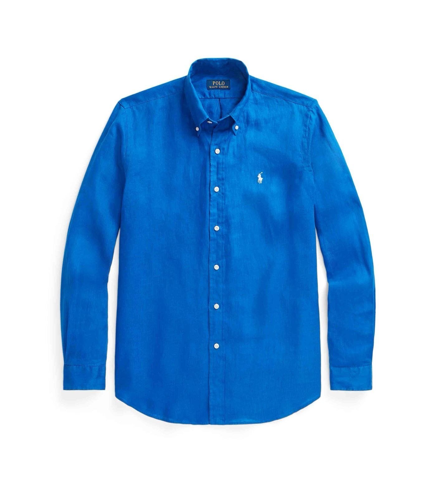 Polo Ralph Linen Shirts — Blue