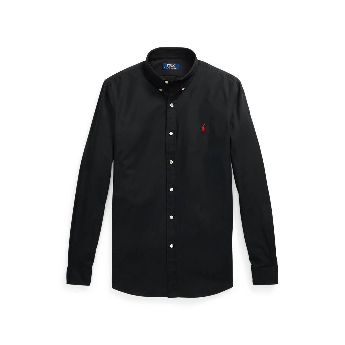 Polo Ralph Linen Shirts — Black